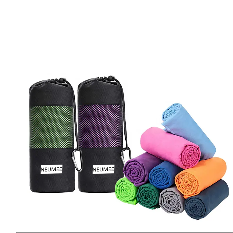 Microfiber Gym Towels for Sweat, Yoga Sweat Towels for Home Gym, Microfiber Workout Towels for Gym, 16 Inch x 27 Inch