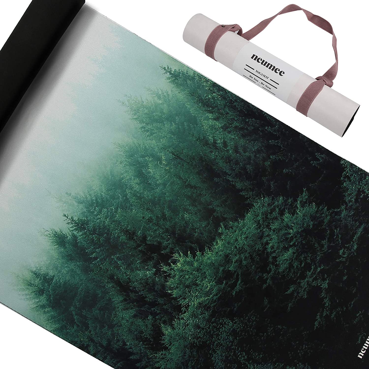 Foldable Lightweight Yoga Mat for Workout-More Suede More Grip