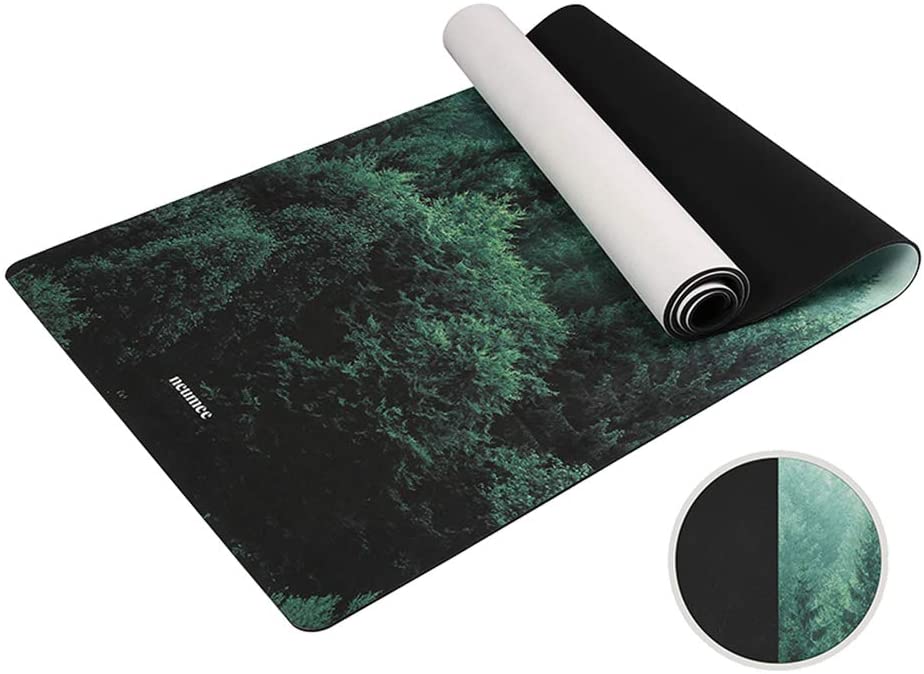 Numu Foldable Yoga Mat with Yoga Strap - Nonslip, Lightweight, and Portable  1/4” Inch Thick Workout Exercise Mat - Perfect for Easy Storage and Travel